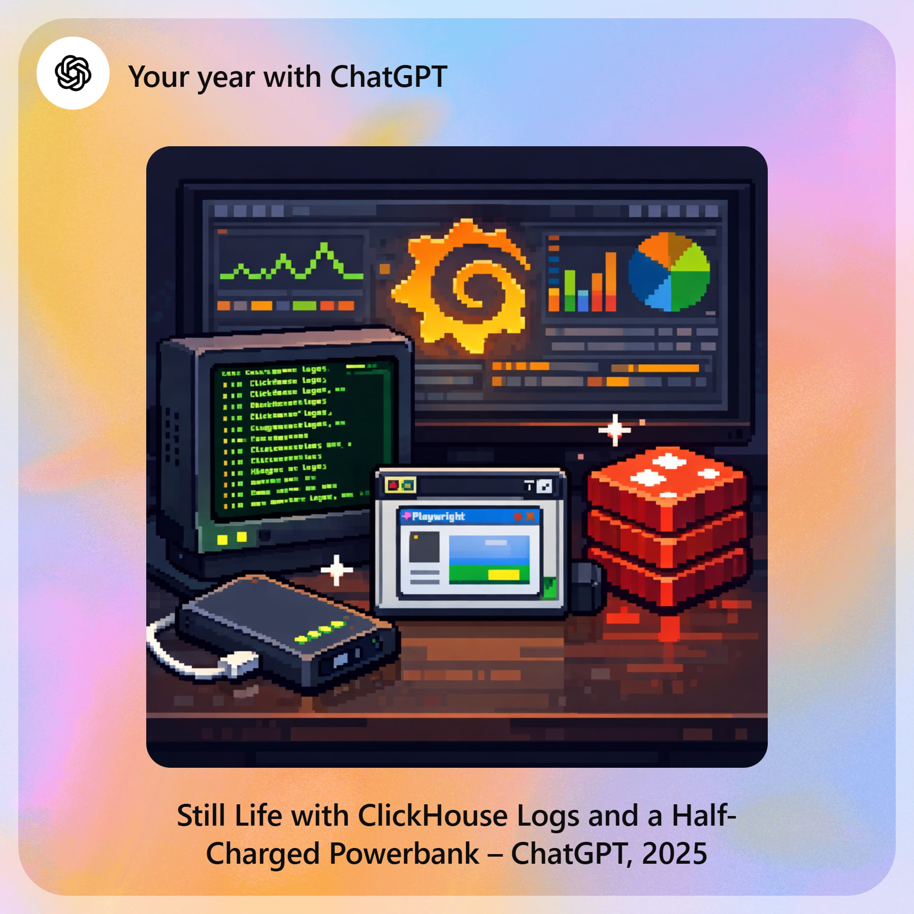Year with ChatGPT؛ گزارش سالانه OpenAI برای هر کاربر